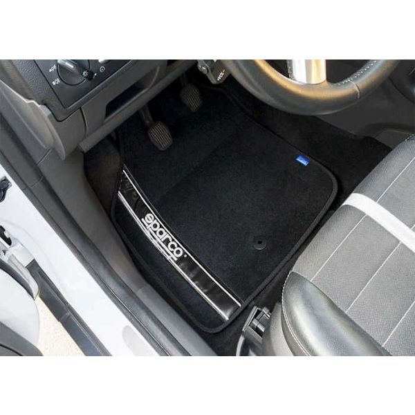 Matta - SPARCO - NYHET STRADA B - Svart - Universal - Inredning SVART