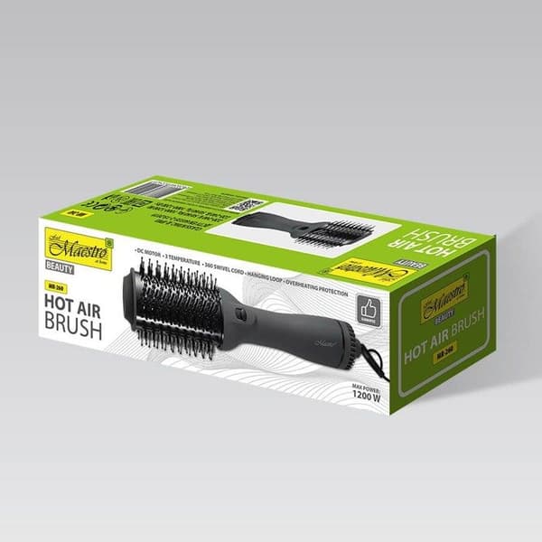 Hårtork-borste MAESTRO MR-260 1200 W