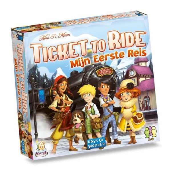 lärande spel Ticket To Ride My First Trip