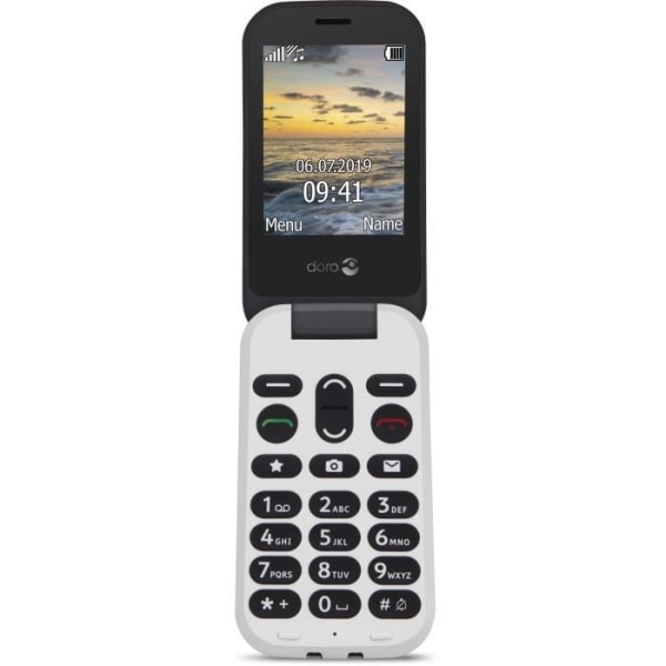 DORO 6060 mobiltelefon - GSM - 3 MP - Svart