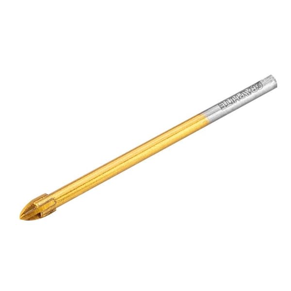 Foret universel - GRAPHITE - 4 mm - Sinterat karbid - Titan - Längd 64 mm