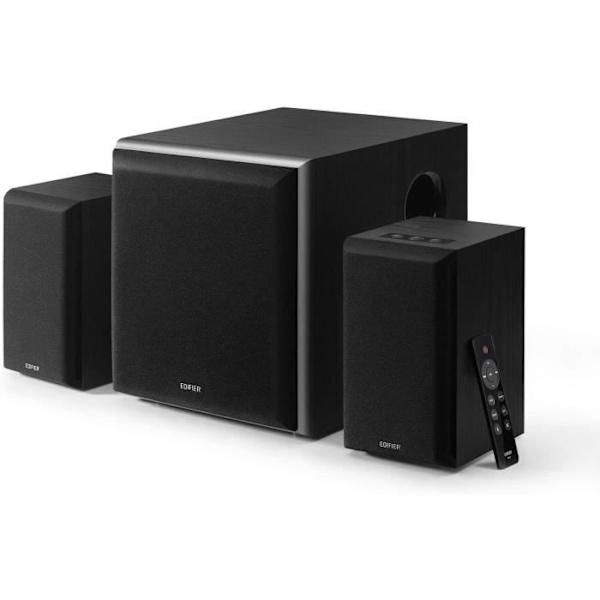 Högtalarsystem - Edifier - M601DB - 220W - Bluetooth 5.1 - Svart