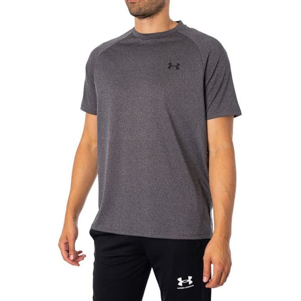 T-shirt - UNDER ARMOUR - TECH 2.0 SS - Kortärmad - Grå - Polyester antracit S