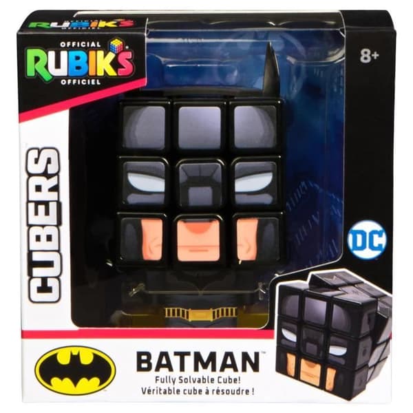 SPIN MASTER RUBIK'S CUBERS BATMAN Svart gul