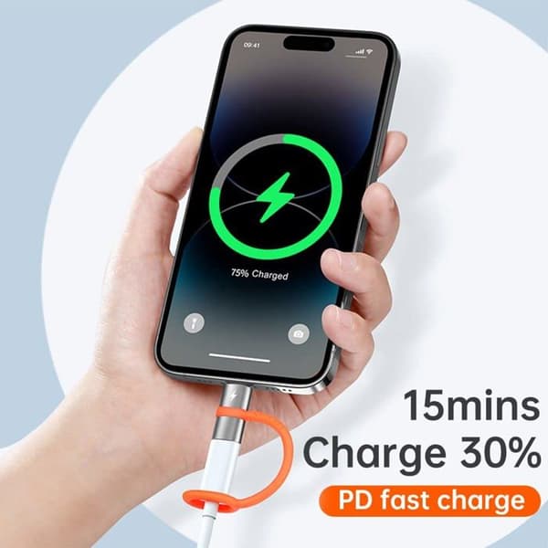 Telefonadapter - MCDODO - MDD-DE-FEIGE - Typ-C till Lightning - Snabbladdning 36W PD - Förlustskydd