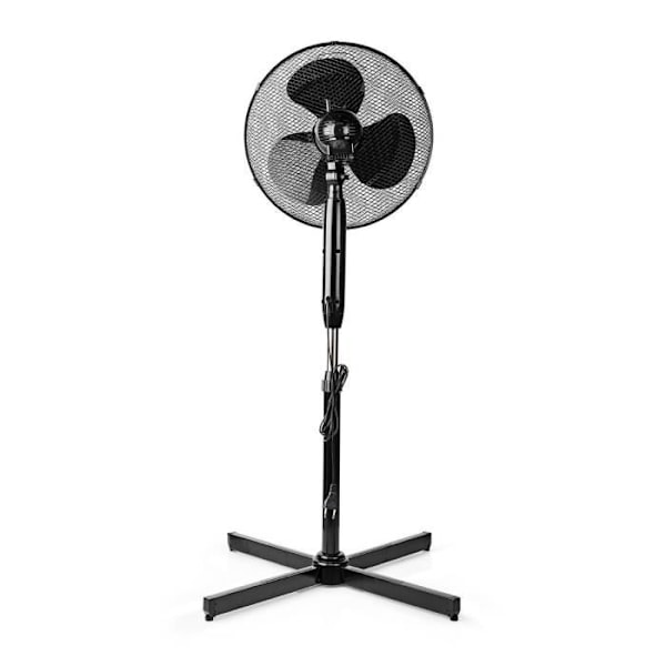 Golvvivare - NEDIS - FNST15CBK40 - 400mm - 3 hastigheter - Oskillation - 40W Svart