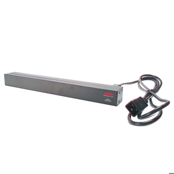 Strömförsörjningsenhet - APC - Basic Rack PDU - 12 anslutningar - 1U - 208/230V Svart