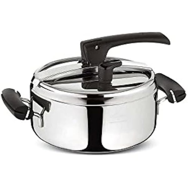 Lagostina LAG620Q05 Deliziosa tryckkokare, 22 cm, 5 L Vit