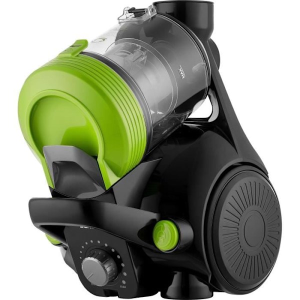 Påslös burkdammsugare - SENCOR SVC 1025GR - 700 W - 78 dB - 2 L - Svart / Grön svart och grönt