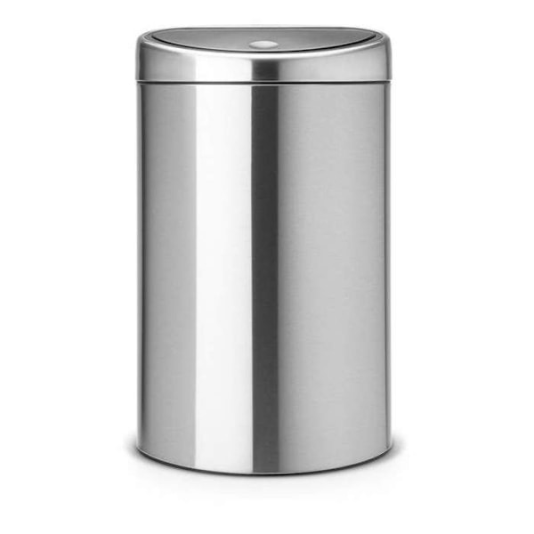 Touch Bin Ny Återvinning 10 l + 23 l Matt Stål - Brabantia Matt stålgrå