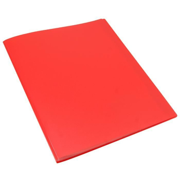 A4-vyhållare 60 visningar - WAYTEX - 931412 - Mjukt polypro-fodral - Röd Röd