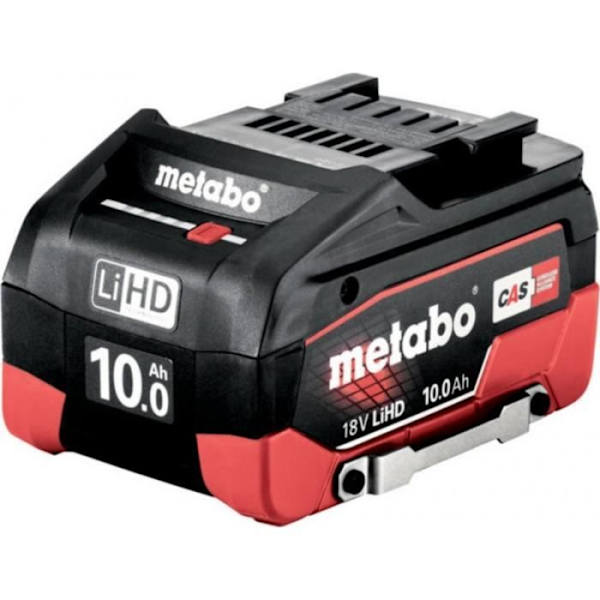 Batteripaket med säkerhetsstöd LiHD 18 V - 10,0 Ah - METABO - 624991000