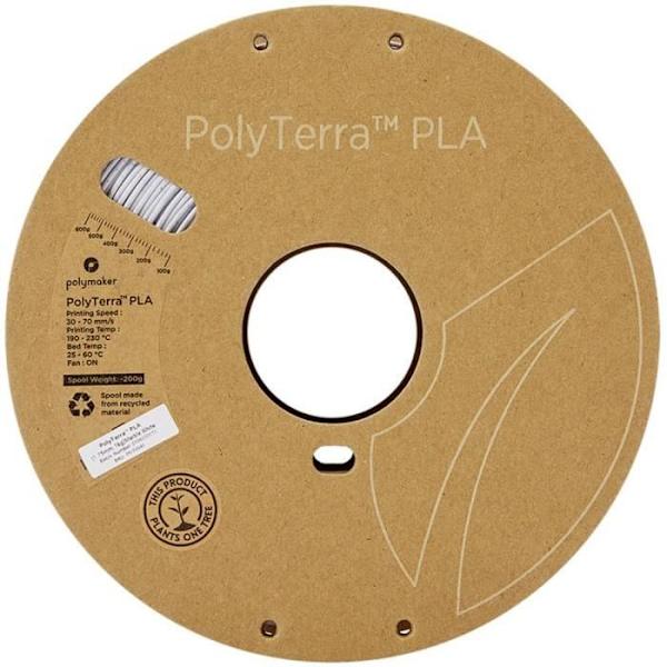 Polymaker 70941 PolyTerra PLA filament låg plast, vattenlöslig 1,75 mm 1000 g marmor 1 st(ar)