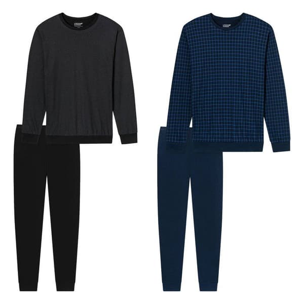 Avslöja Pyjamas Herr - ,Årets artiklar, Lång pyjamas Svart M
