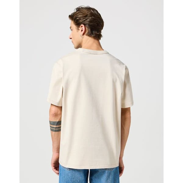 T-shirt Wrangler Solid vit jag