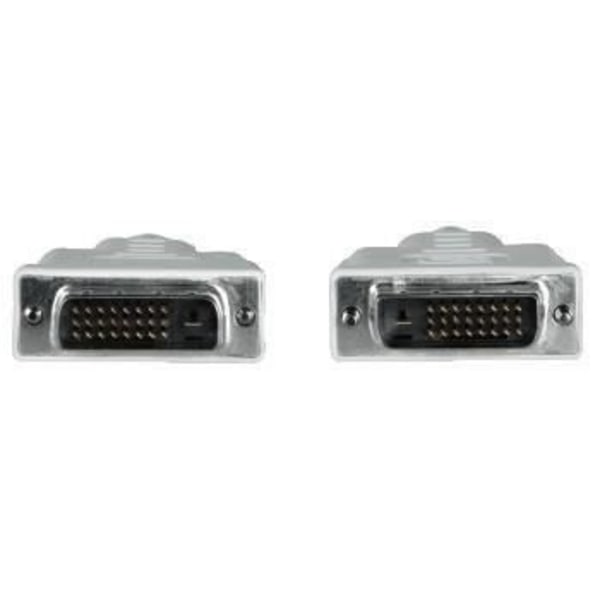 DVI-D hane / DVI-D hane dual link-kabel (24+1) - MCL - 2 m - Svart - Dataöverföring