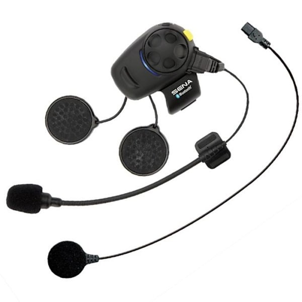 Sena bluetooth headset - SMH5D-FM-10 - Audio headset - Intercom med FM-radio Vit