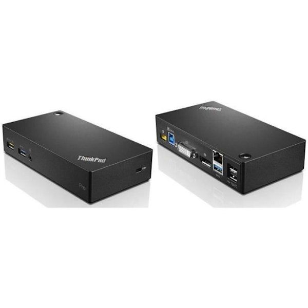 Dockningsstation - LENOVO - Ultra Dock 40A80045EU - 6 USB-portar - HDMI - RJ-45