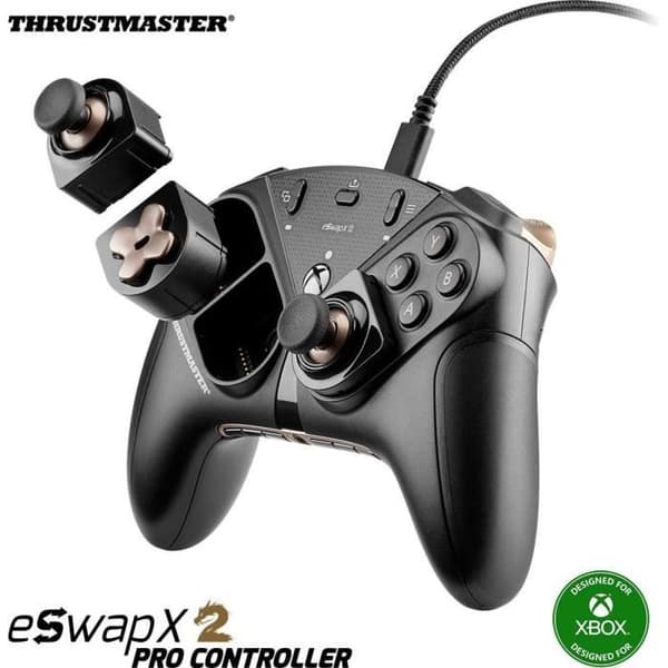 Helt modulär Pro Gamepad - THRUSTMASTER - ESWAP X 2 PRO CONTROLLER - För Xbox One XBOX SERIES och PC - Svart Svart