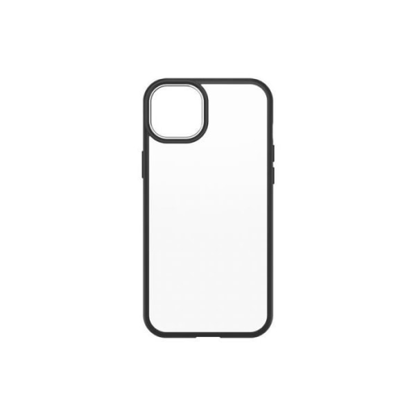 OtterBox React stötsäkert fodral till iPhone 14 Plus Transparent med svarta konturer