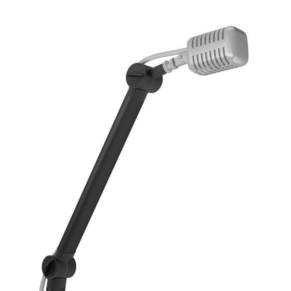 Mikrofonstativ - ICY BOX - IB-MAG103B-T - Bordsstativ - Svart - Max höjd 98 cm Svart