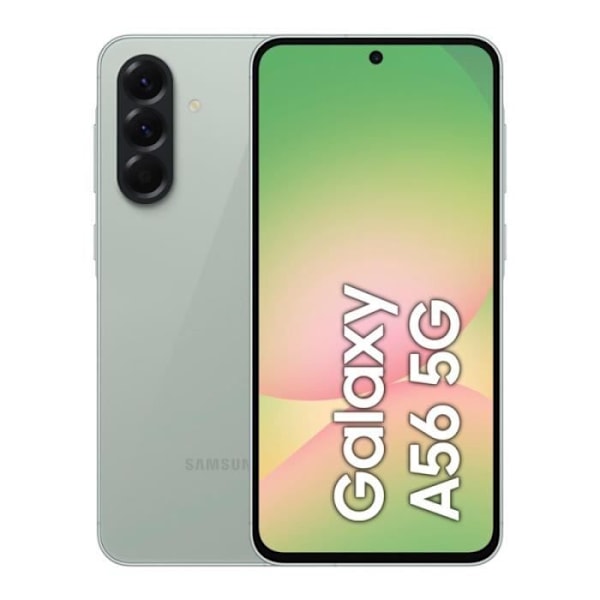SAMSUNG Galaxy A56 5G Smartphone 256 Go Grön salvia salvia