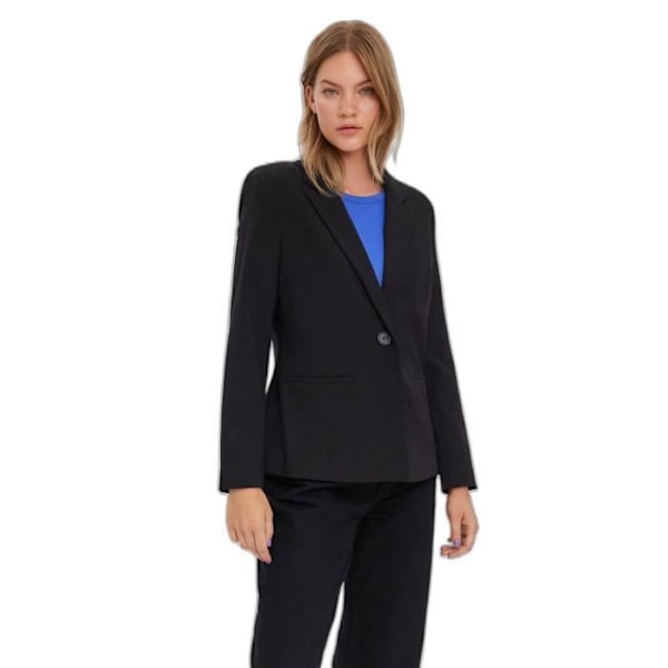 Vero Moda Sandy figursydd kavaj för kvinnor - svart - XS Svart S