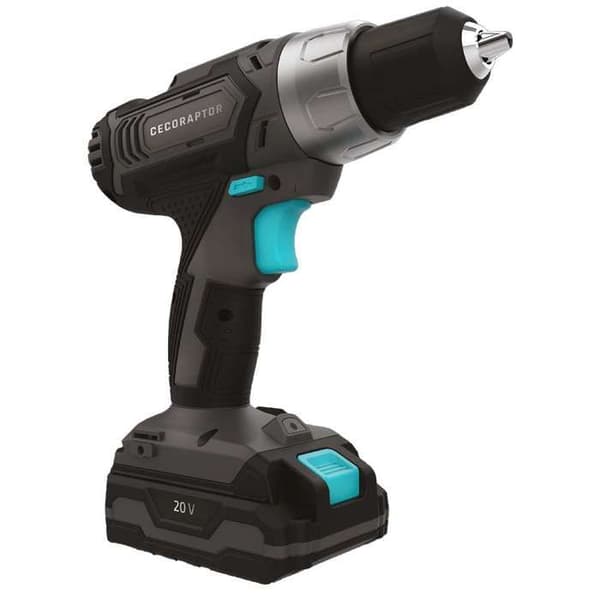 Batteridrill - CECOTEC - CecoRaptor Perfect Drill - 20V 2000mAh - 46 Nm - 1550 varv/min