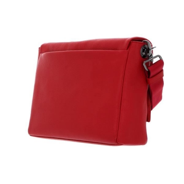 MANDARINA DUCK Mellow Leather Messenger Flame Scarlet [135412] - axelväska crossbody väska