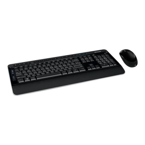 Microsoft Wireless Desktop 3050 tysk 2,4 GHz trådlös tangentbord och mus kombination