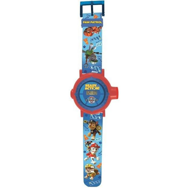 Paw Patrol projektionsklocka - LEXIBOOK - 20 bilder - för barn från 3 år och uppåt Blå