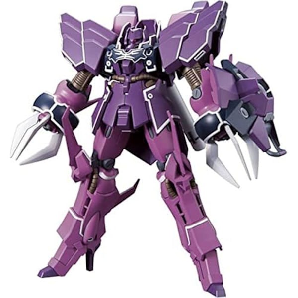 Modell - BANDAI SPIRITS - Gundam - 1/144 HGUC Rozen Zulu - Noir - För vuxna - 14 år och äldre Svart