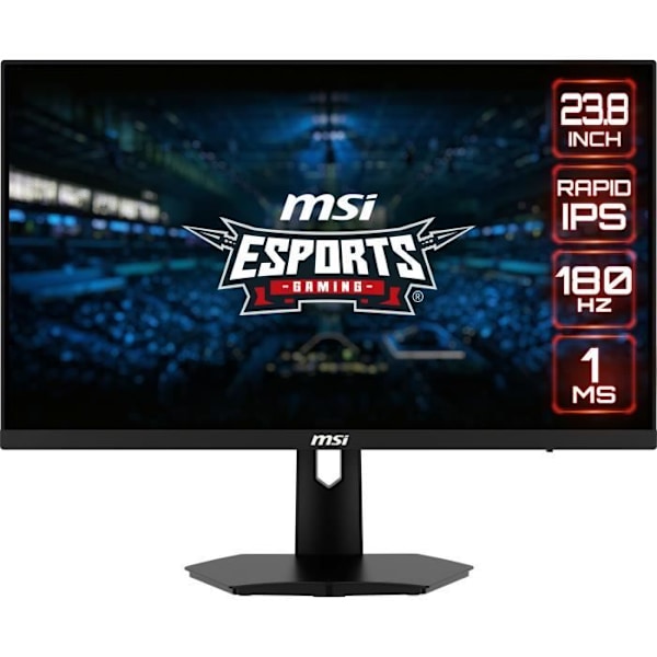 MSI G244F E2 Svart
