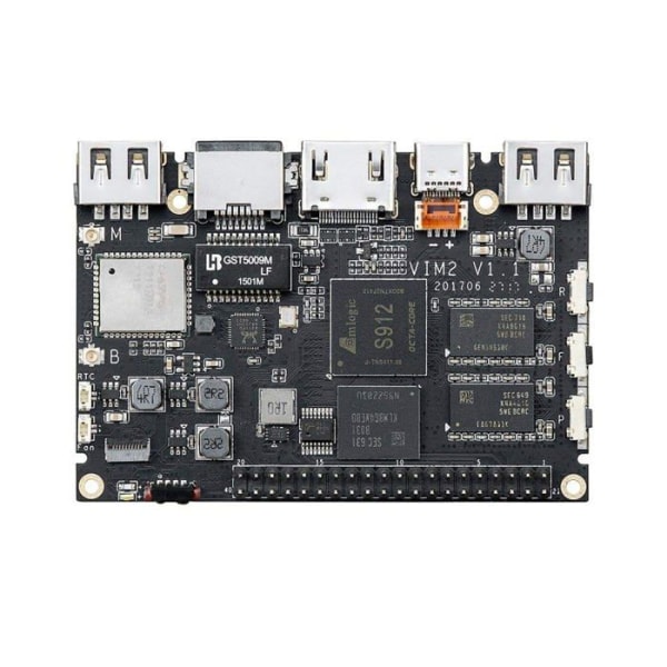 Pni - VIM2PRO-SP - Paket Mini PC VIM2 Pro Amlogic S912 DDR4 3GB + 32GB WiFi AP6359SA + Present Sticky Pad