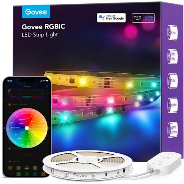 Govee H618C RGB Smart Wi-Fi + Bluetooth LED Strip
