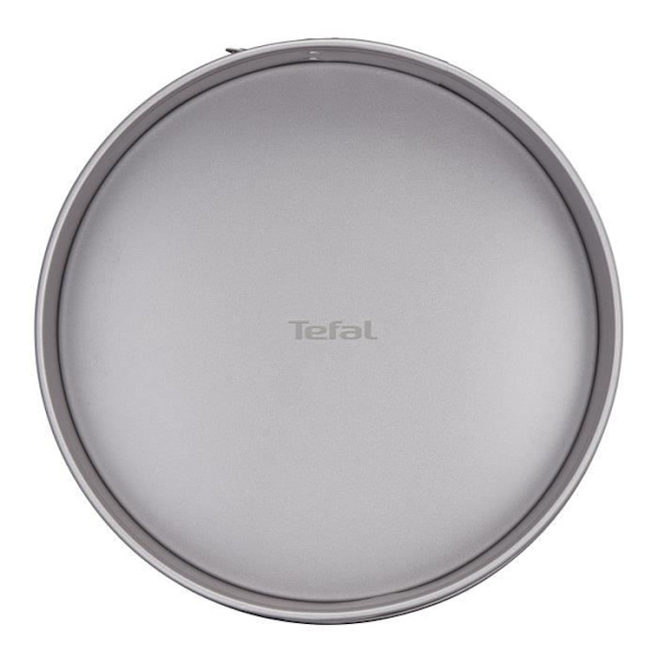 TEFAL Delibake Springform 25 cm, Kolstål, Easy Release, Röd J1641314 Rött och grått