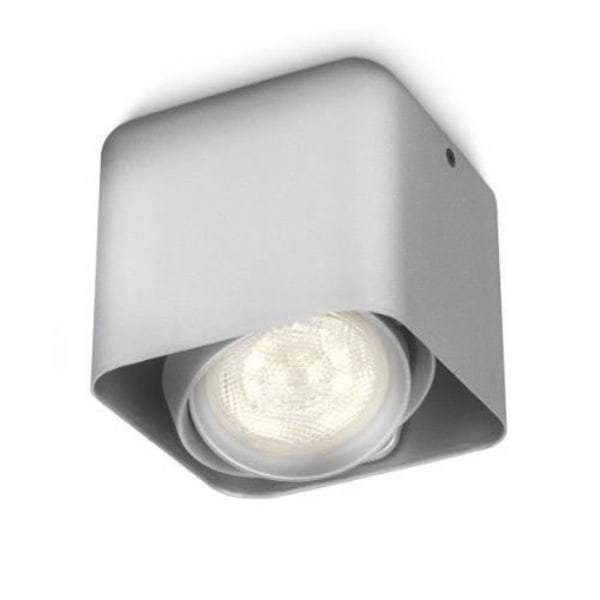 Philips myLiving Cubic LED-taklampa "Afzelia" 4,5 W Silver