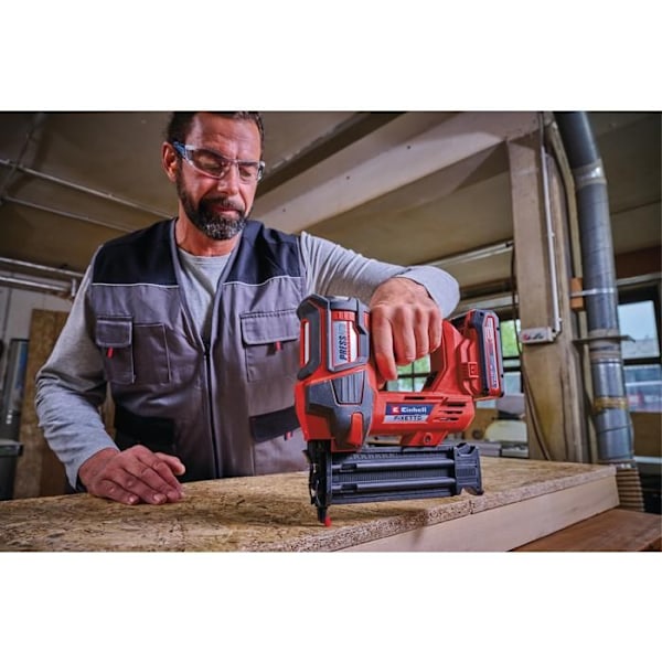 Einhell Professional Klampare utan sladd FIXETTO 18/50 N Solo Power X-Change (18V, 60 cps/min) Levereras utan batteri eller laddare Röd