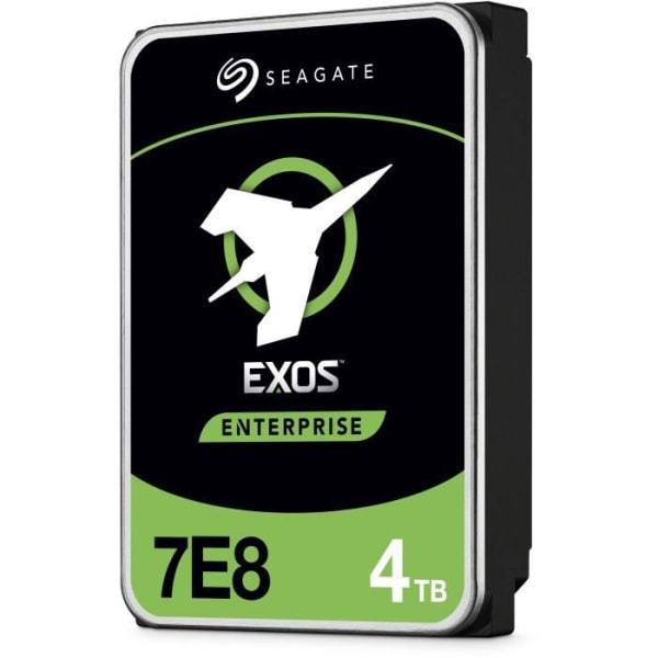 SEAGATE - Intern hårddisk HDD - Exos 7E8 - 4TB - 7200 rpm - 3,5" (ST4000NM000A)