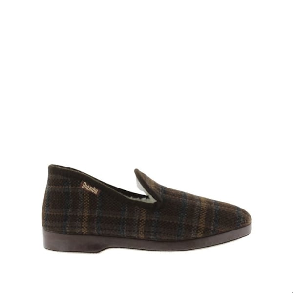 Chaussons - Victoria - Modell i canvas - Oöverträffad komfort - Brun - Unisex kastanj 44