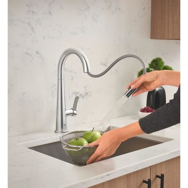 GROHE - Diskbänksblandare Krom