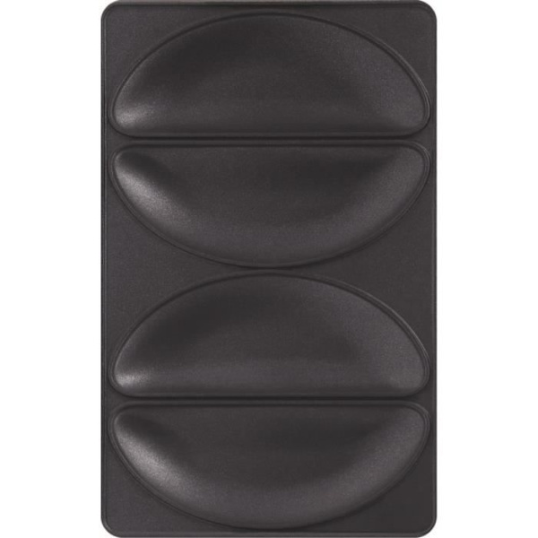 Empanada tallrikar - TEFAL - Snack Collection - Non-stick - Tål maskindisk Svart