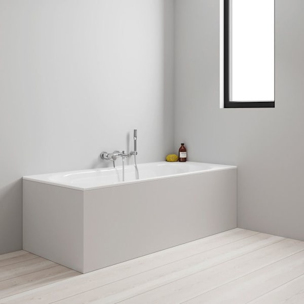 Concetto bad-duschblandare - GROHE - Enkelhål - Keramisk patron - Krom yta