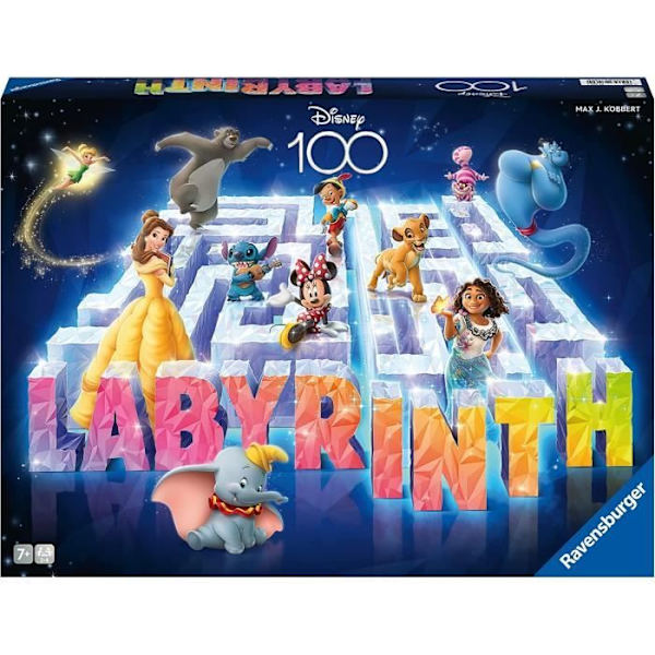 Disney 100th Anniversary Maze - Brädspel - 4005556274604 - Ravensburger Flerfärgad