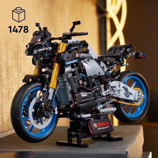 LEGO Technic 42159 Yamaha MT-10 SP, Motorcykelmodellsats för vuxna, Bikerpresent för män och kvinnor Flerfärgad