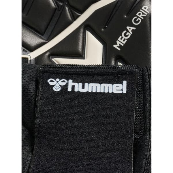 Hummel mega grip målvaktshandskar svart vit XXL