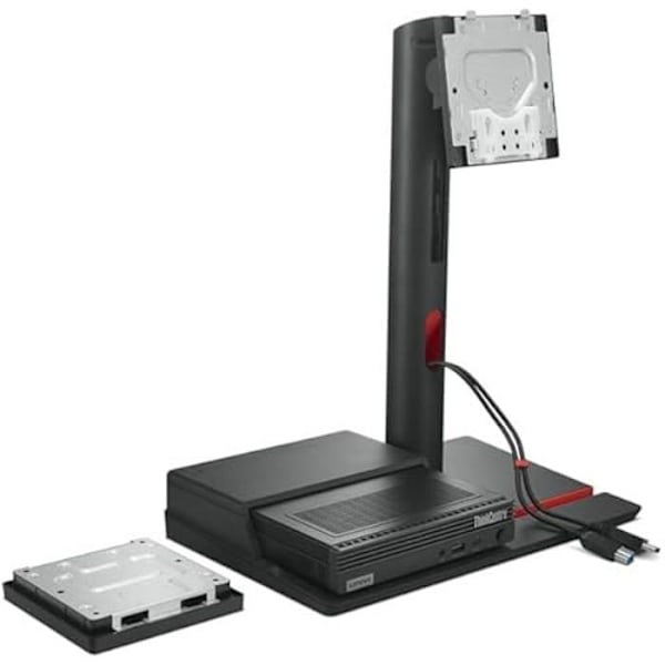 Lenovo ThinkCentre TIO Flex stativ - för skärm/tunn klient/mobiltelefon Svart
