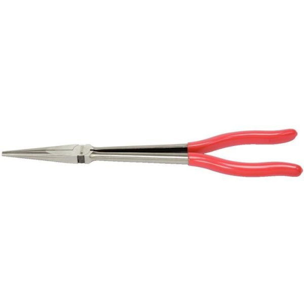 Extra lång raktång - KS TOOLS - Med nos - Total längd: 270 mm