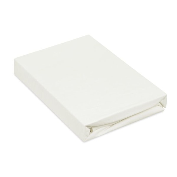 Drap housse BAMBOO 190x190, 180x200x20, écru_02, MATEX