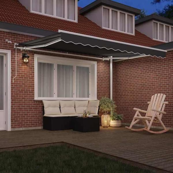 Vidaxl Markisram Vit 3 x 2,5 m Aluminium